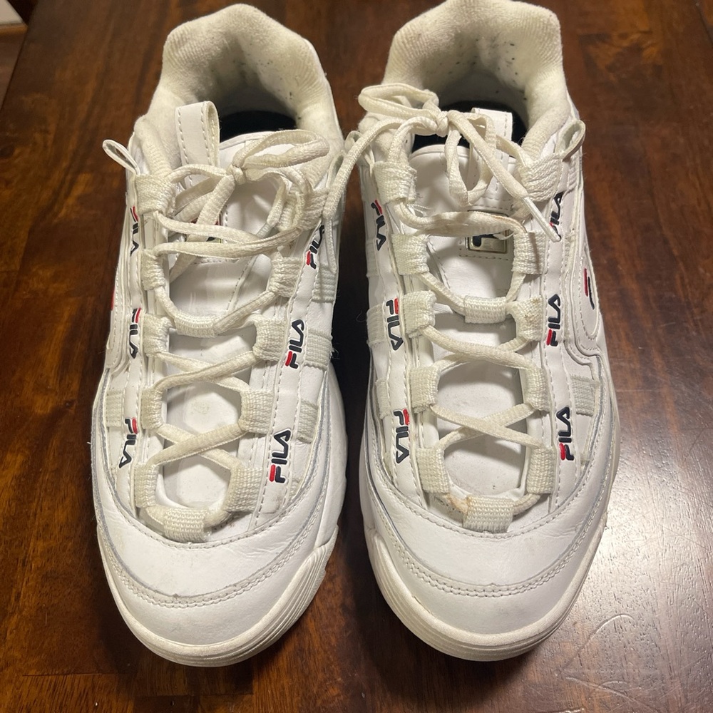 Fila Classic White Athletic Shoes
